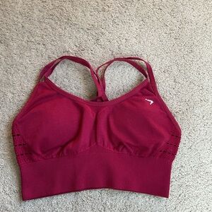 Gymshark Maroon Sports Bra